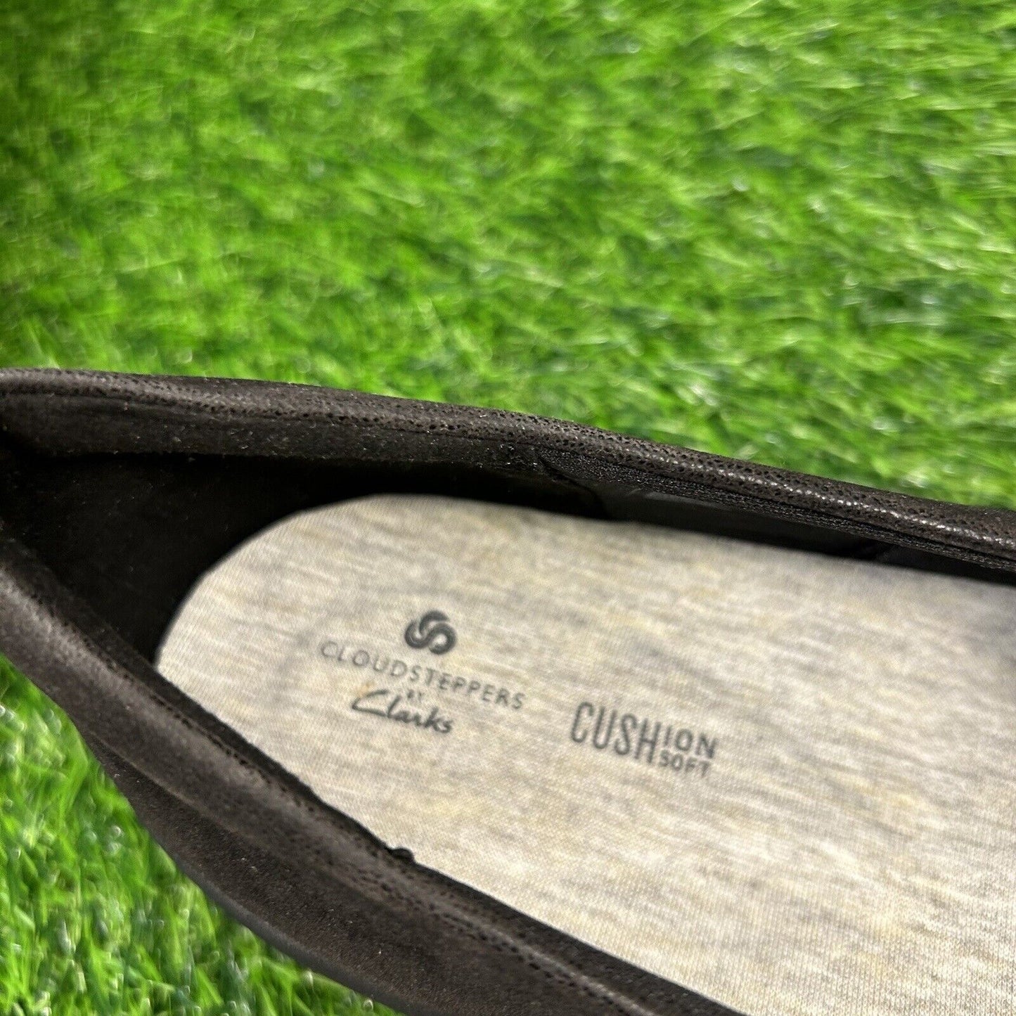 Clarks Sillian 2.0 Moon Womens 12 M Black Shoes Loafers Slip On Comfort Casual