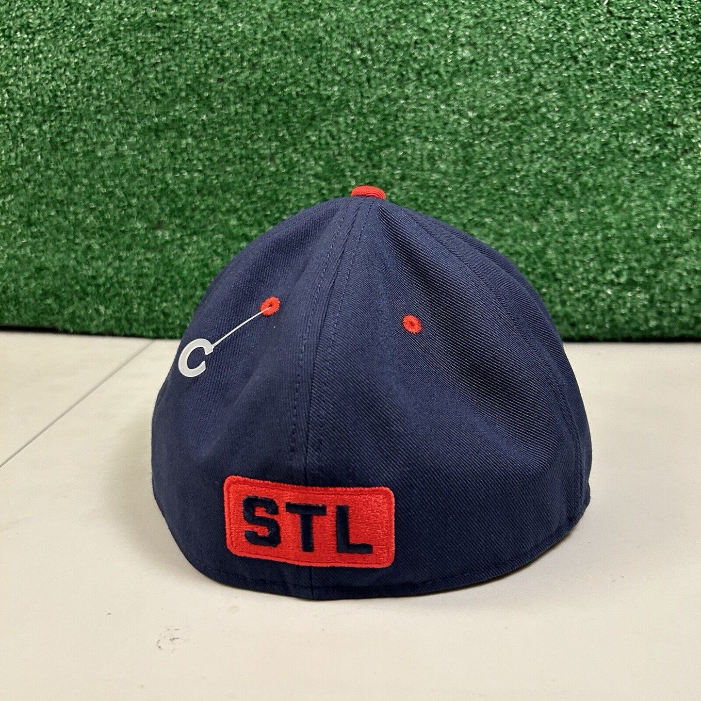 St Louis Cardinals Hat Pro Cap Men 7 5/8 Blue Red City Connect Baseball Nike NEW