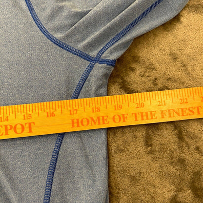 Hollister Sport Sweater Mens Medium Blue Pullover Quarter Zip Golf Sweatshirt