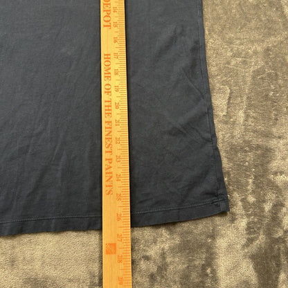 Vineyard Vines Shirt Mens Medium Blue White Long Sleeve Graphic Tee Casual