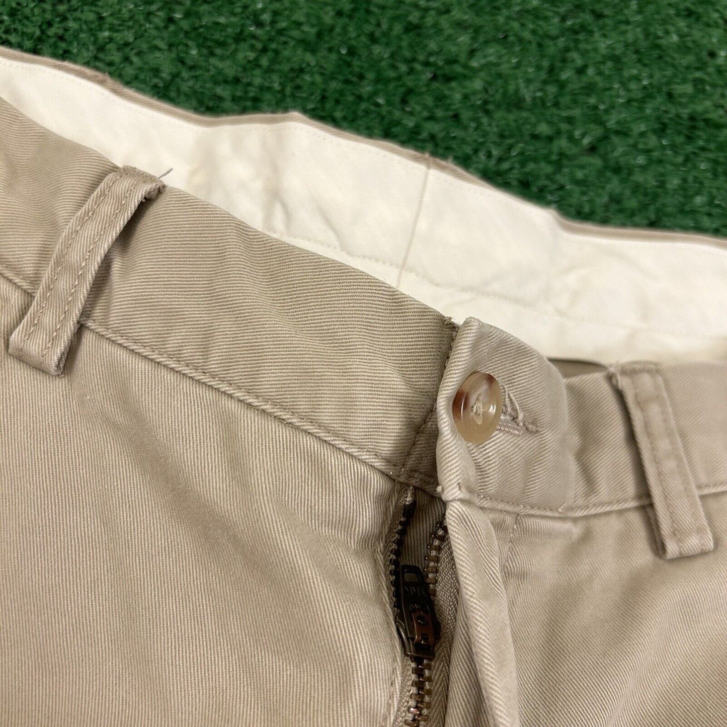 Polo Ralph Lauren Chino Pants Mens 36x34" Beige Classic Fit Casual Preppy Work