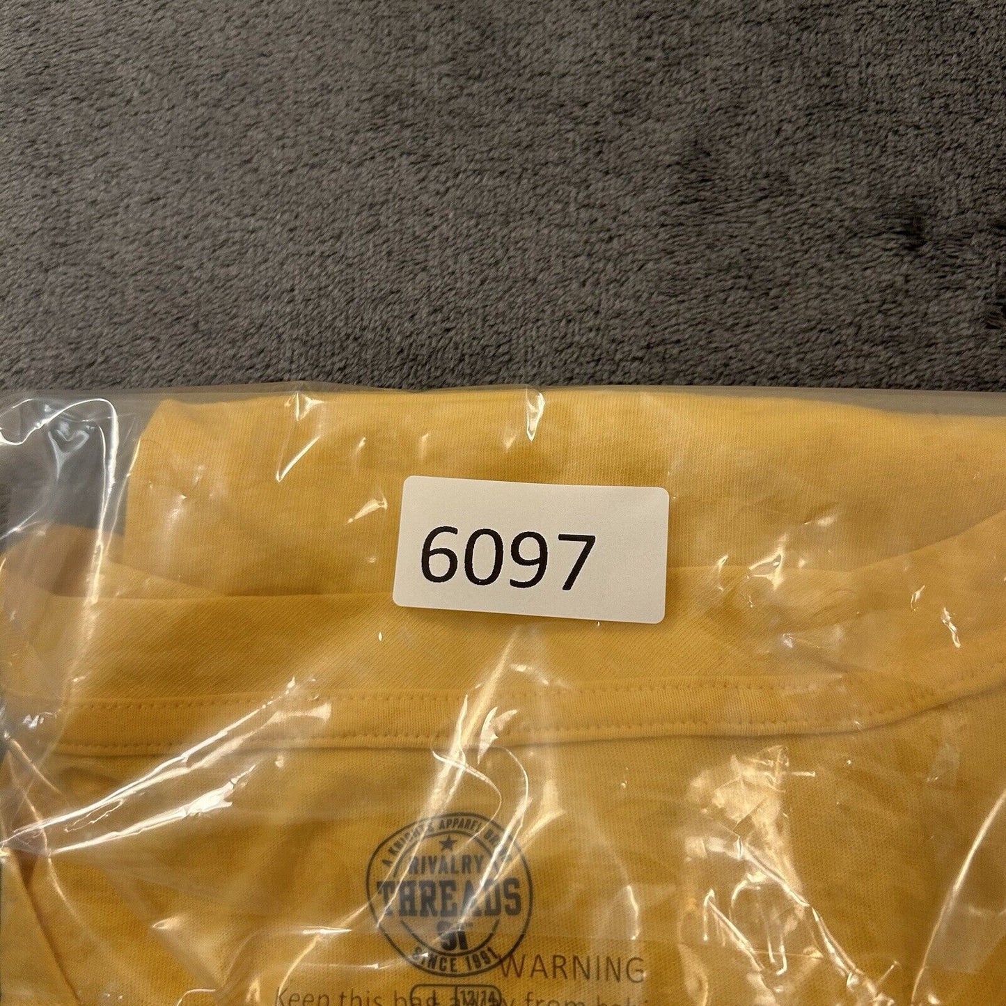 Iowa State Cyclones Shirt Womens Large Yellow/Gold Short Sleeve Rivalry Threads