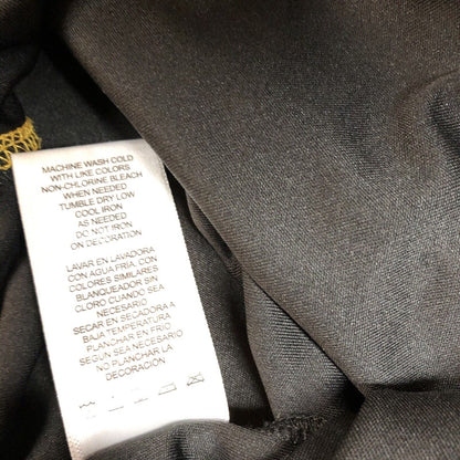 Iowa Hawkeyes Polo Shirt Mens Large Black Yellow Short Sleeve Champion Elite