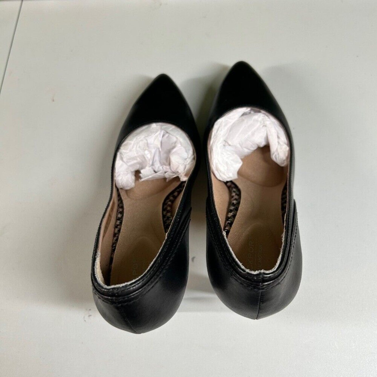 Rockport Pointed Toe Pumps Classic Stiletto Heel Career Leather Shoes Womens 5