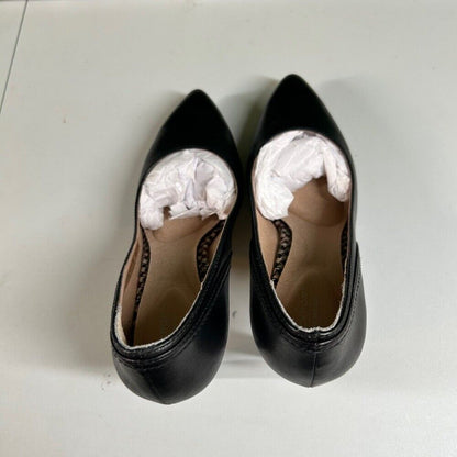 Rockport Pointed Toe Pumps Classic Stiletto Heel Career Leather Shoes Womens 5