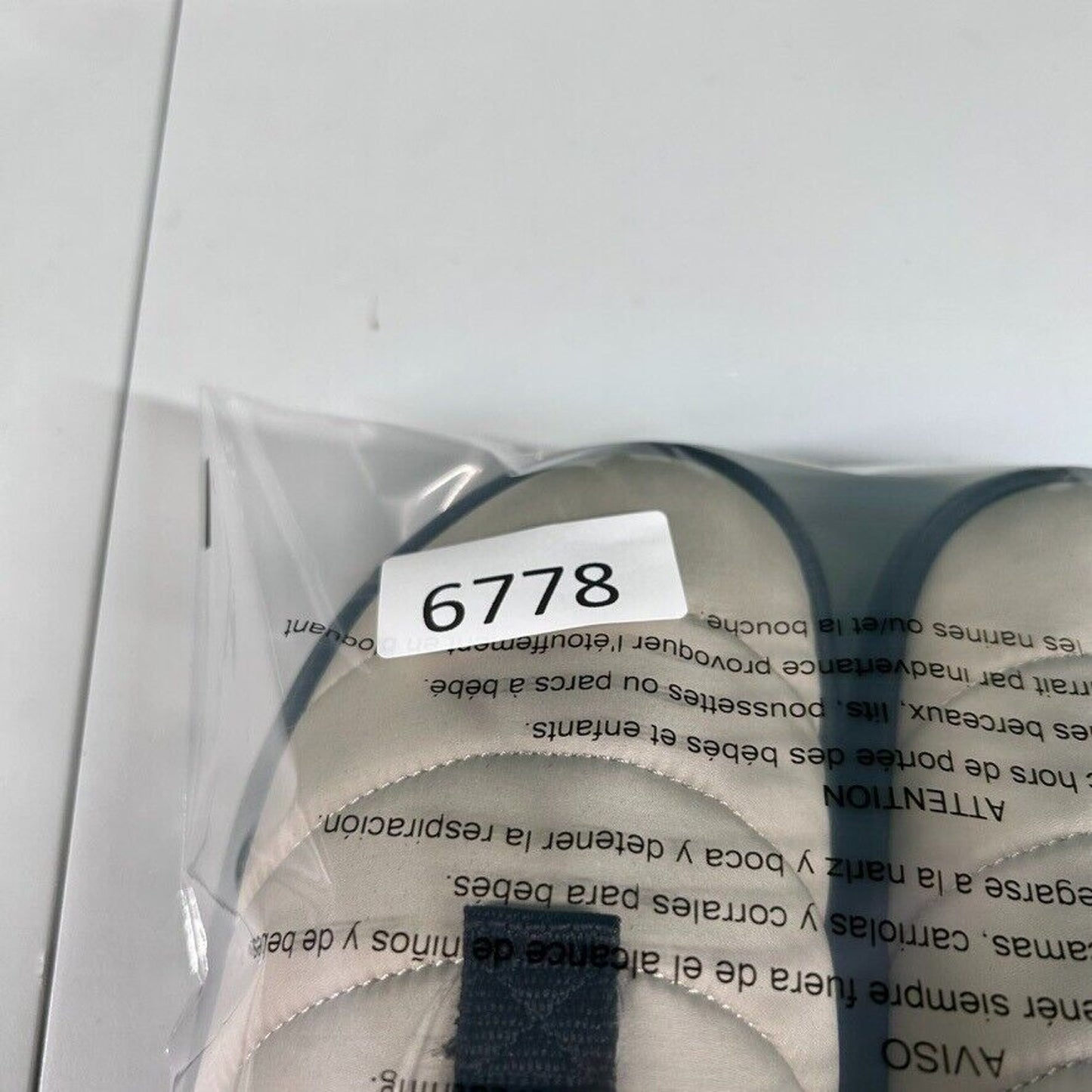 Crocs Classic Puff Mocs Beige Black Slip On Casual Comfort Shoes Womens 9 New