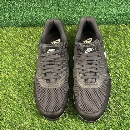 Nike Air Max 1 Golf Mens 8 Black White Spikeless Shoes Sneaker Athletic NEW