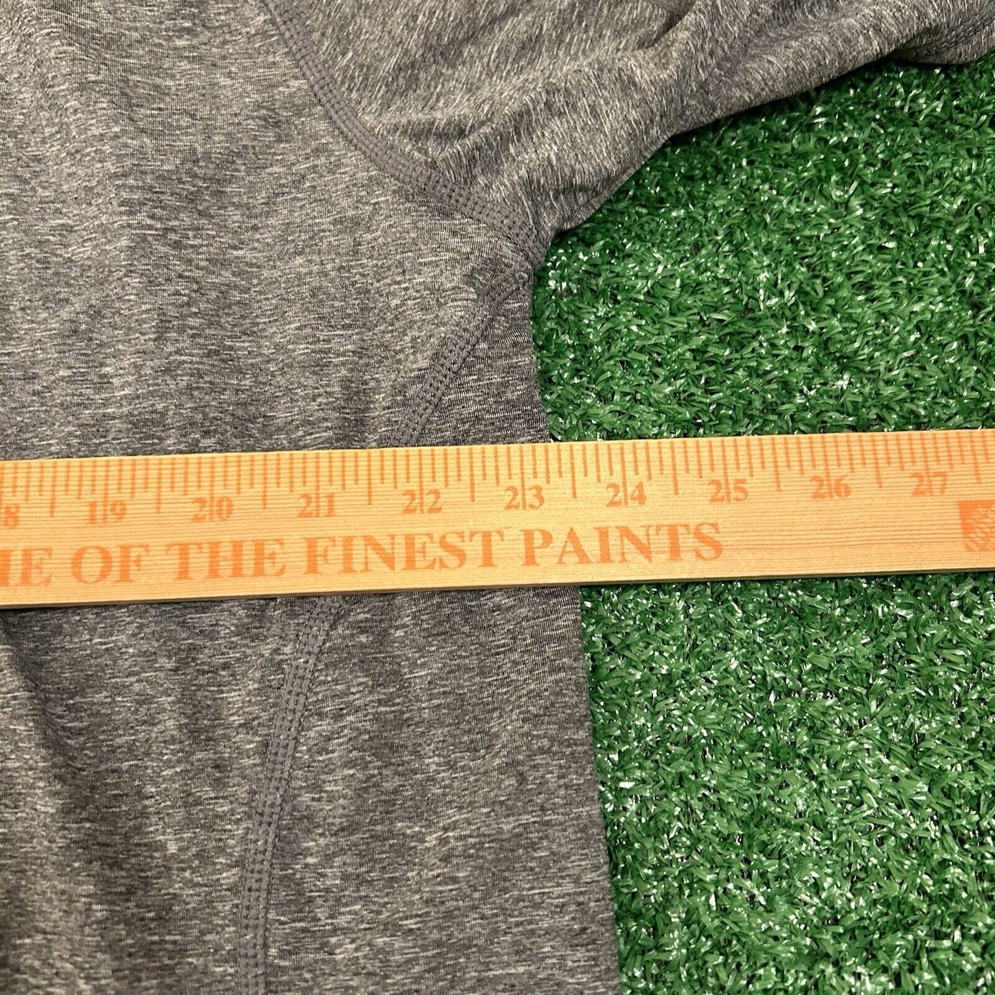 Minnesota Wild Sweater Mens Extra Large Gray Pullover Sweatshirt 1/4 Zip NHL