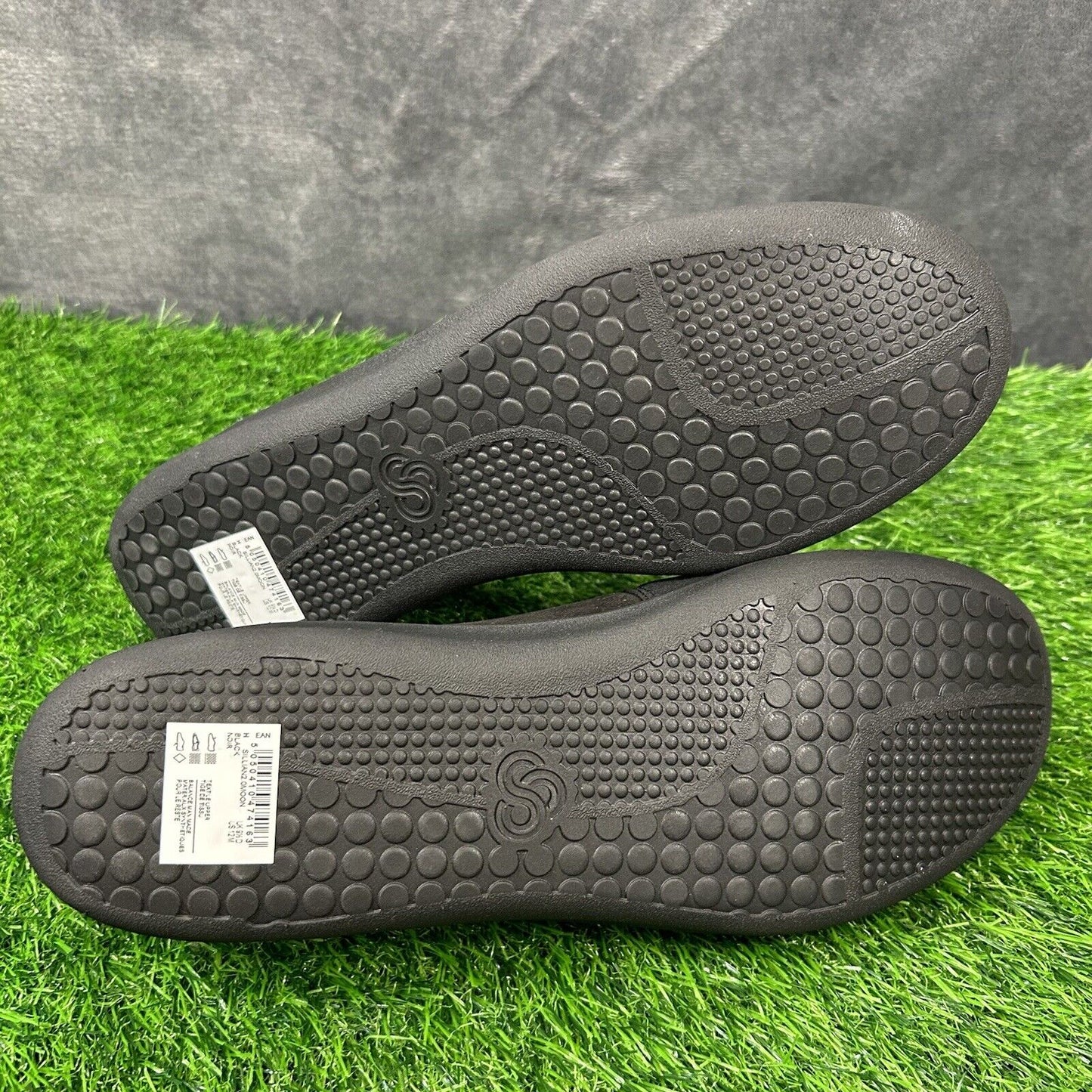 Clarks Sillian 2.0 Moon Womens 12 M Black Shoes Loafers Slip On Comfort Casual