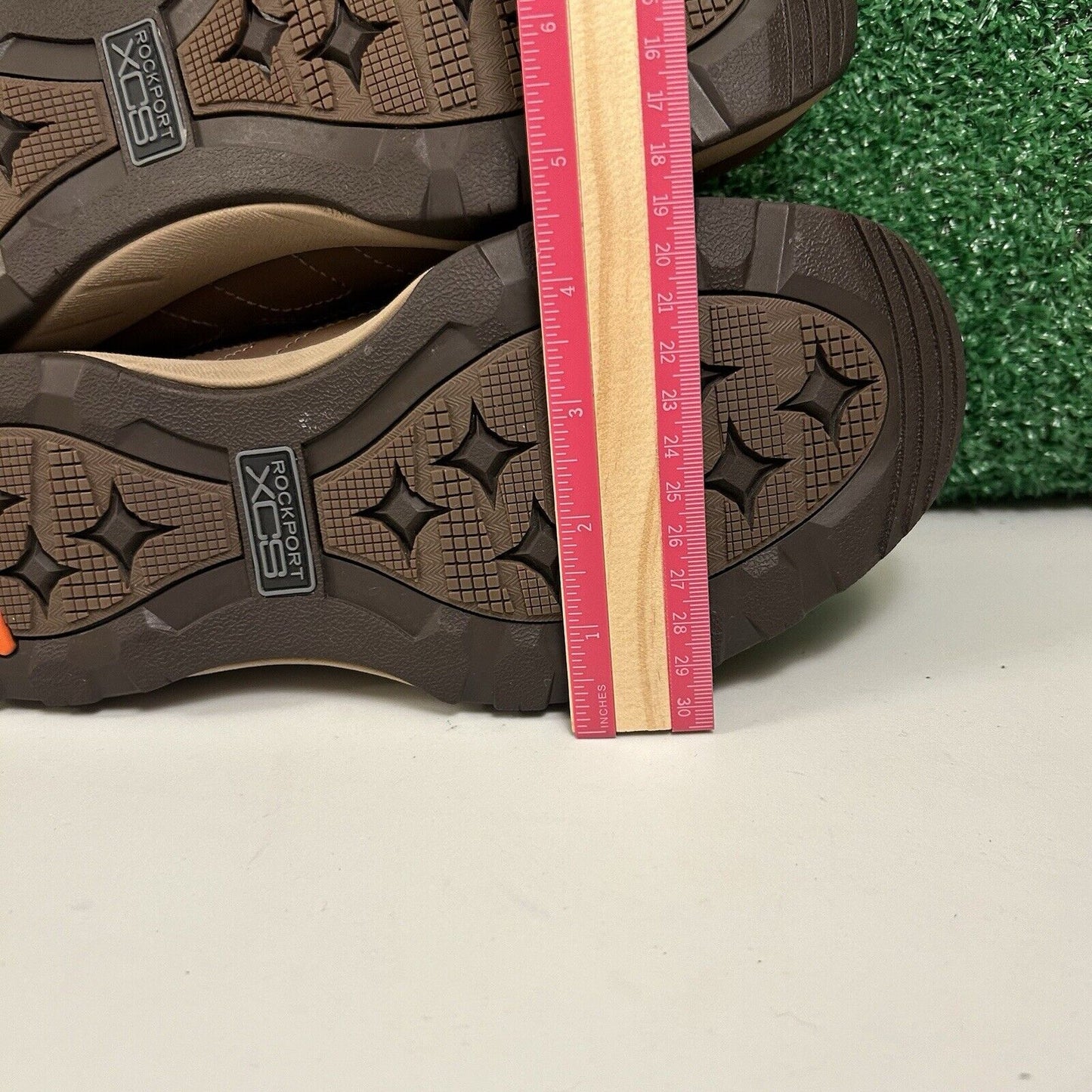 Rockport XCS Spruce 2 Mens 7.5 Brown Shoes Sneakers Walking Comfort Casual New