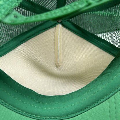 Crown Royal Regal Apple Trucker Hat Cap Mens Snapback Green White Y2K Foam Rope