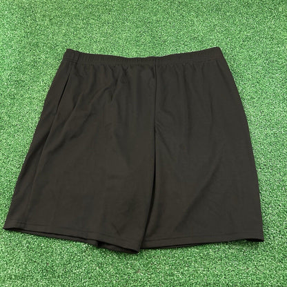 Tek Gear Shorts LOT Mens Extra Large 34" Black Basketball Athletic Gym 3 shorts