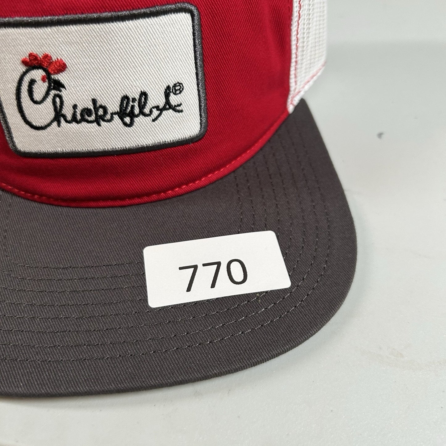 Chic Fil A Trucker Hat Cap Mens Snapback Red White Limited Edition Adjustable