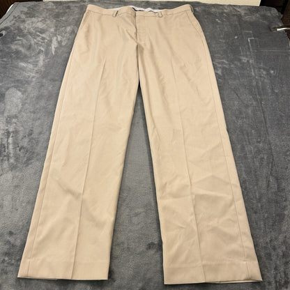 PGA Tour Dress Pants Mens 36x32" Brown Slacks Golf Work Stretch Athletic Pockets