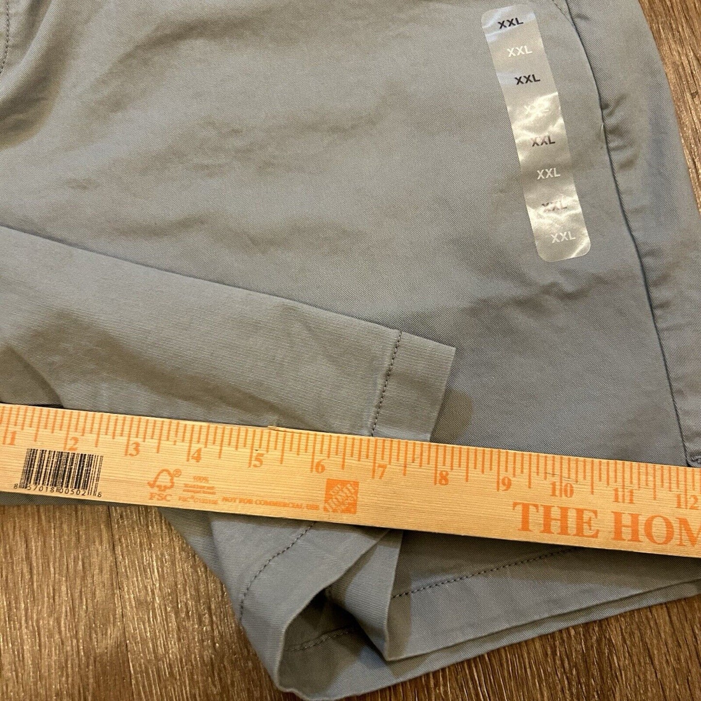 Gap Easy Essential Chino Shorts Mens XXL 2XL 41" Green/Gray 8" Short Comfort NEW