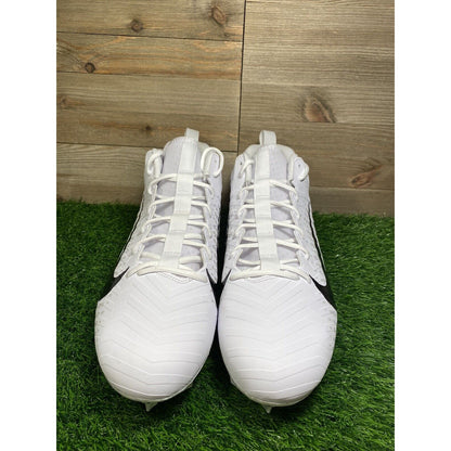 Nike Alpha Menace Pro 2 Mens Size 16 Low White Football Cleats CV6477-100 NEW