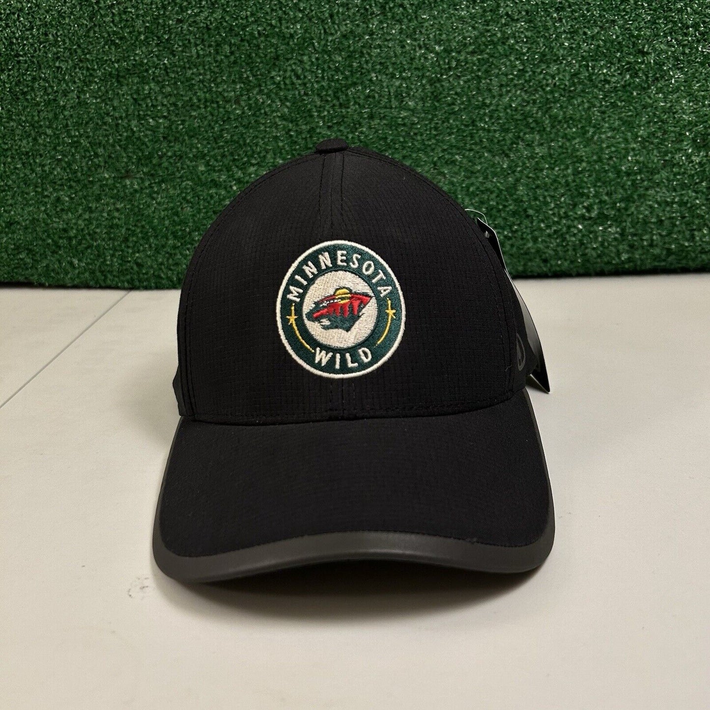 Minnesota Wild Hat Cap Mens Strapback Black NHL Hockey Lightweight Ogio New