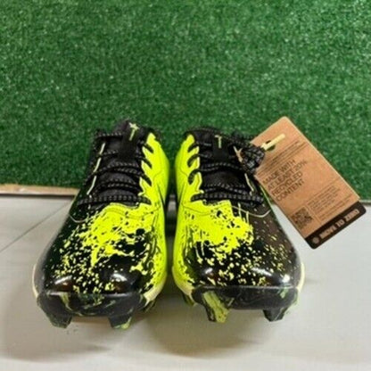 Nike Alpha Huarache 4 Baseball Cleats Keystone 4 Black Lime Mens 11.5 FV6098-001