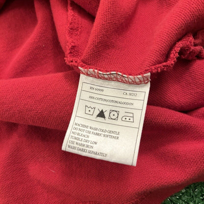 St Louis Cardinals Polo Shirt Mens Large Red Short Sleeve Antigua MLB Baseball