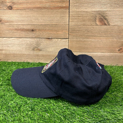 Minnesota Twins Hat Cap Mens Navy Strapback Paul & Minnie Big Logo Dairy Queen