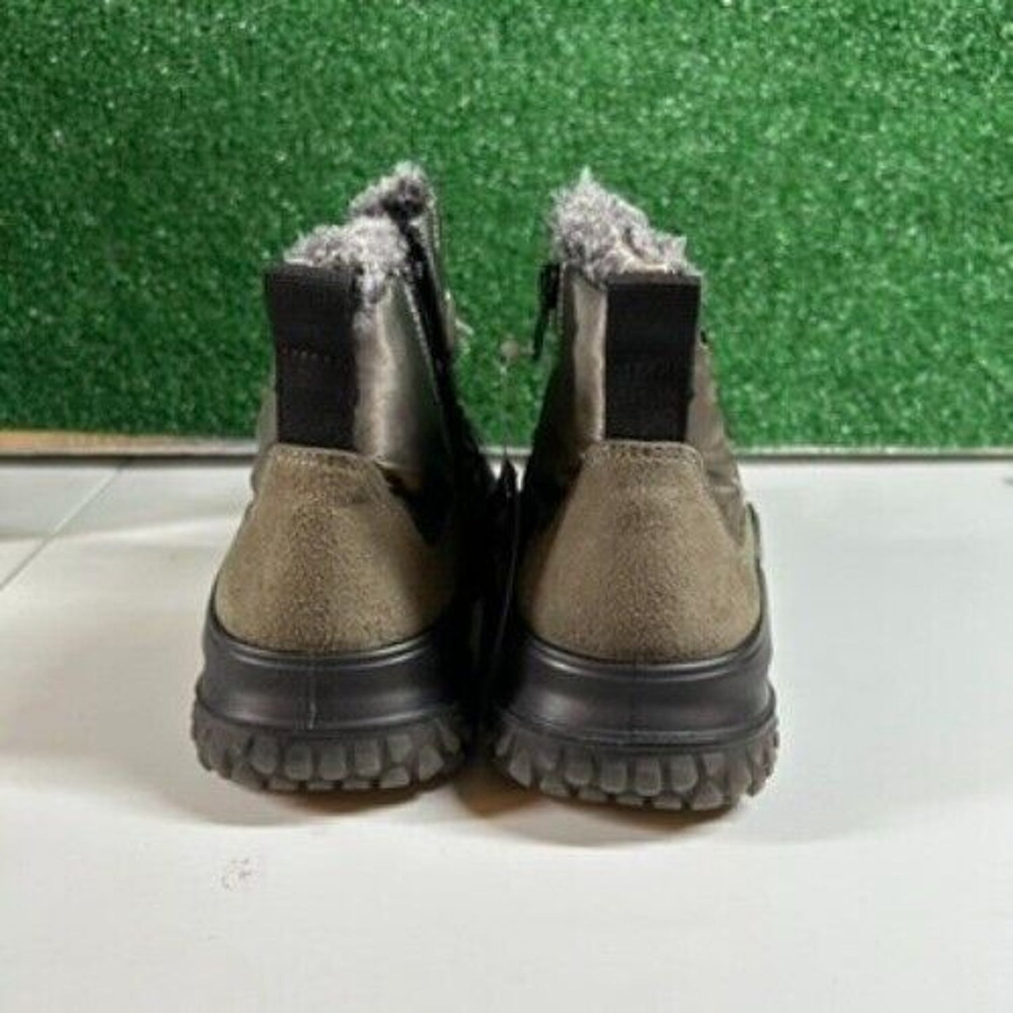 Romika Marla Waterproof Boots TopDry Tex Ankle Booties Green Womens 6.5 / 37 EU