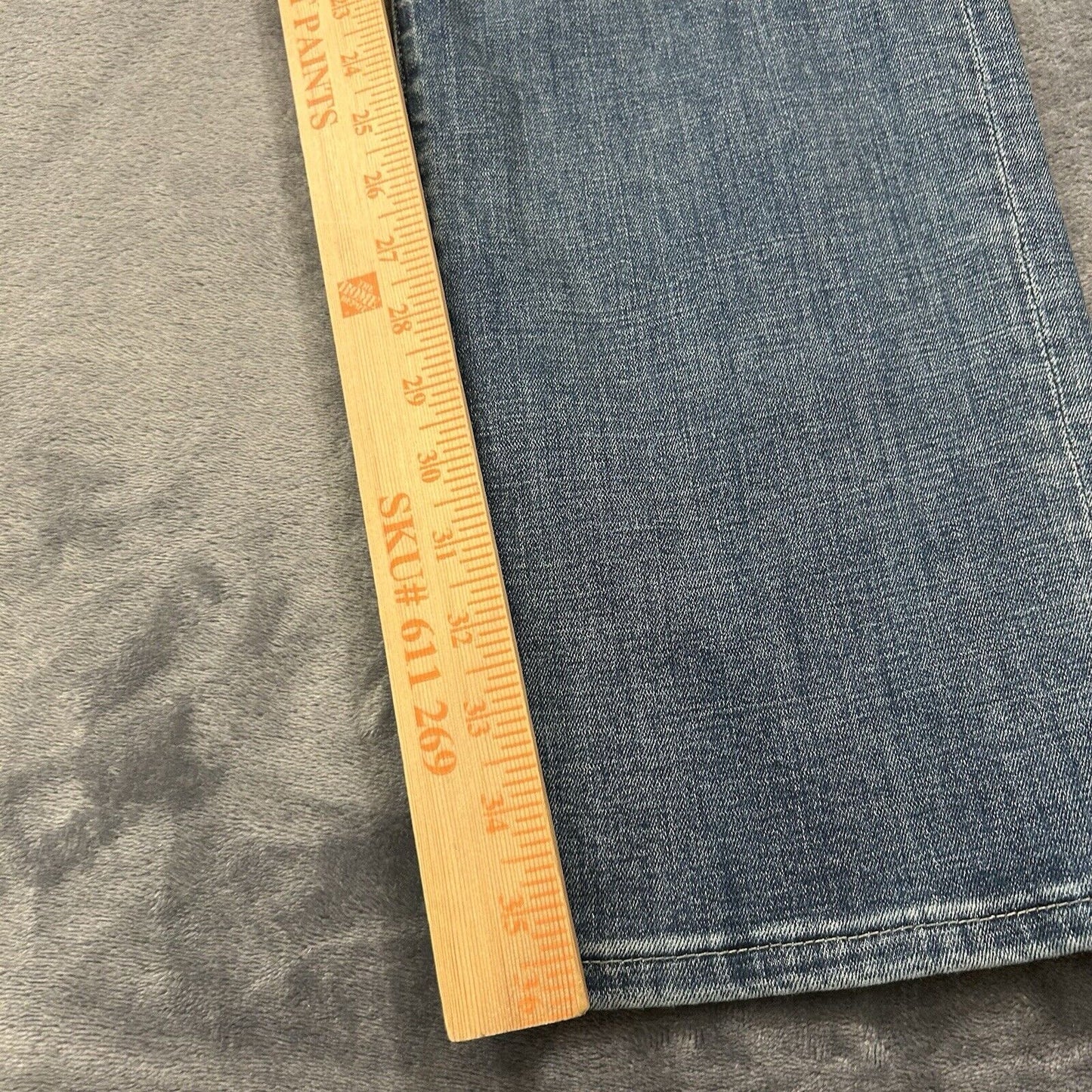 Lee Extreme Motion MVP Jeans Mens 34x36" Blue Relaxed Straight Denim Pants New