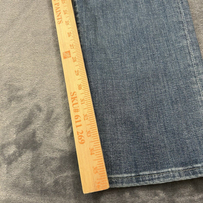 Lee Extreme Motion MVP Jeans Mens 34x36" Blue Relaxed Straight Denim Pants New