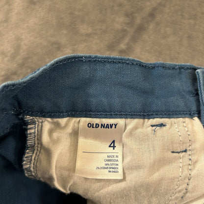 Old Navy Rock Star Pants Womens 4 25x28" Blue Jeans Stretch 5 Pocket Casual