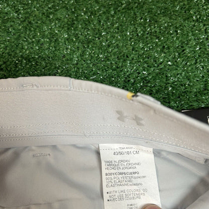 Under Armour Golf Shorts Mens 40" Gray Flat Front Bird Print Water Resistant New