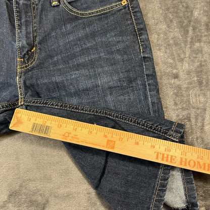 Levis 541 Jean Shorts Mens 30" Blue Denim Y2K Casual Outdoor Workwear Pockets