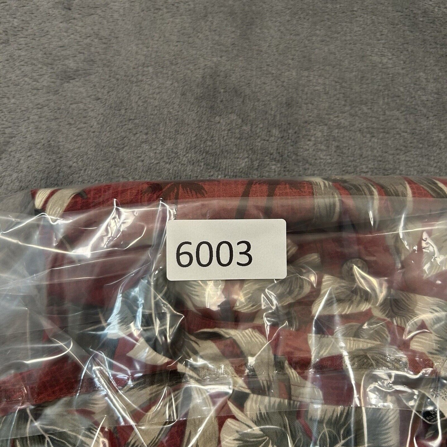 Campia Hawaiian Shirt Mens Medium Red Floral Button Up Short Sleeve Rayon Beach