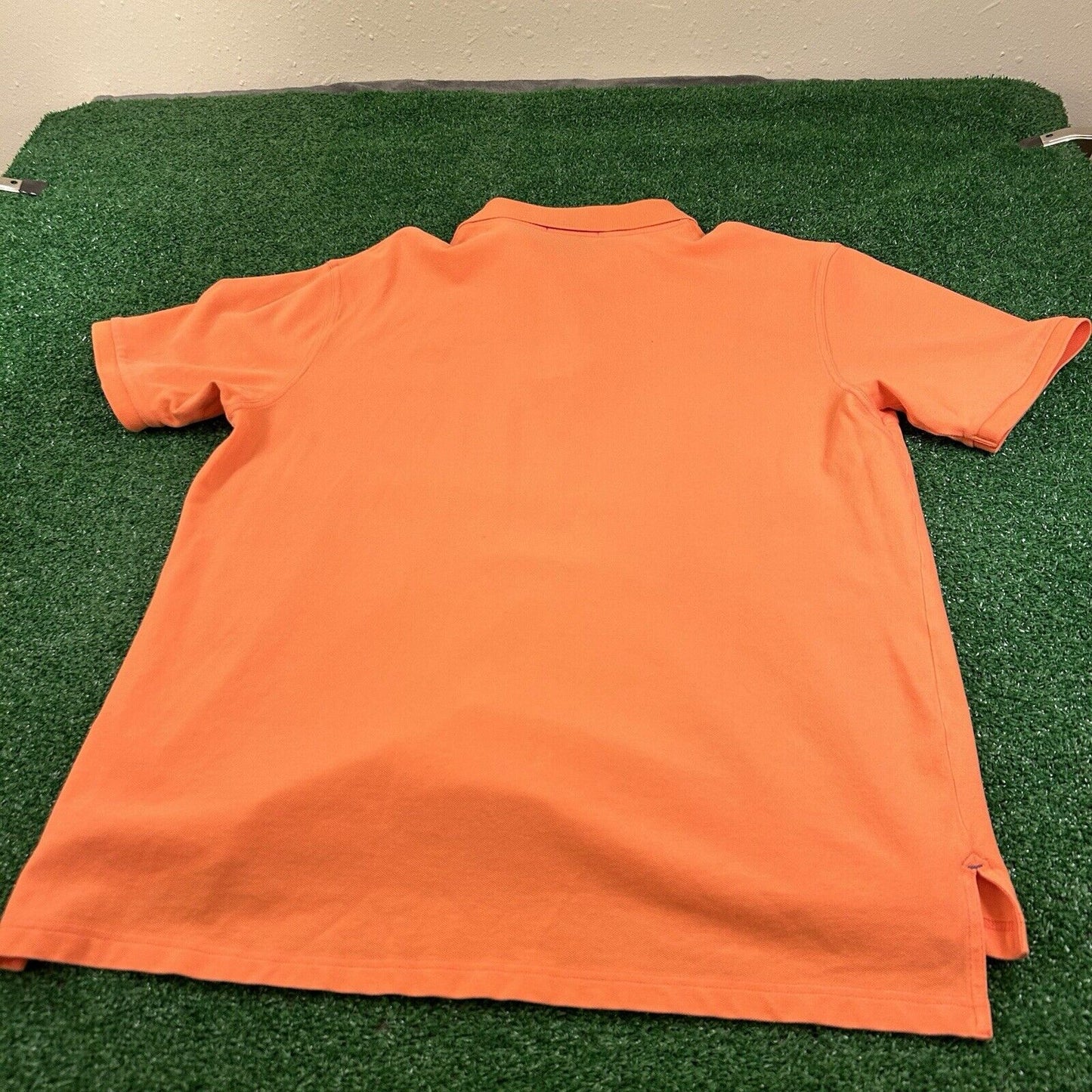 Southern Tide The Skipjack Polo Shirt Mens Extra Large Orange Peach Short Sleeve