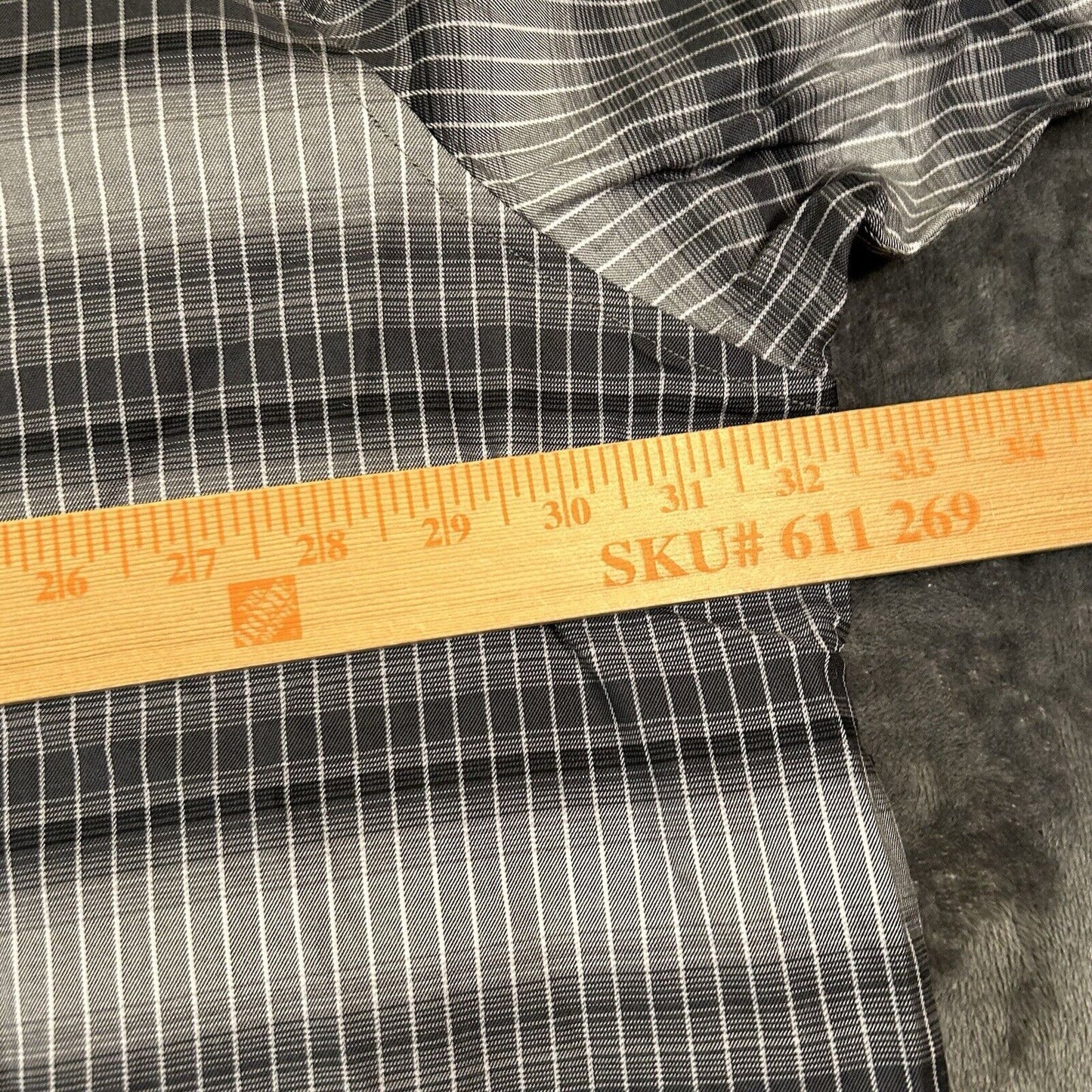 Tommy Bahama Shirt Mens 4XLB Gray Black Lazlo Ombre Stripe Button Up LS NEW $168