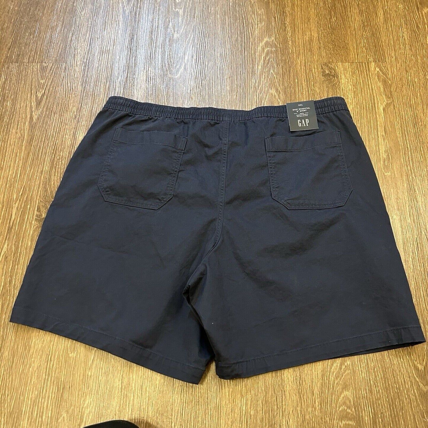 Gap Easy Essential Chino Shorts Mens XXL 2XL 42" Navy 8" Short Comfort NEW