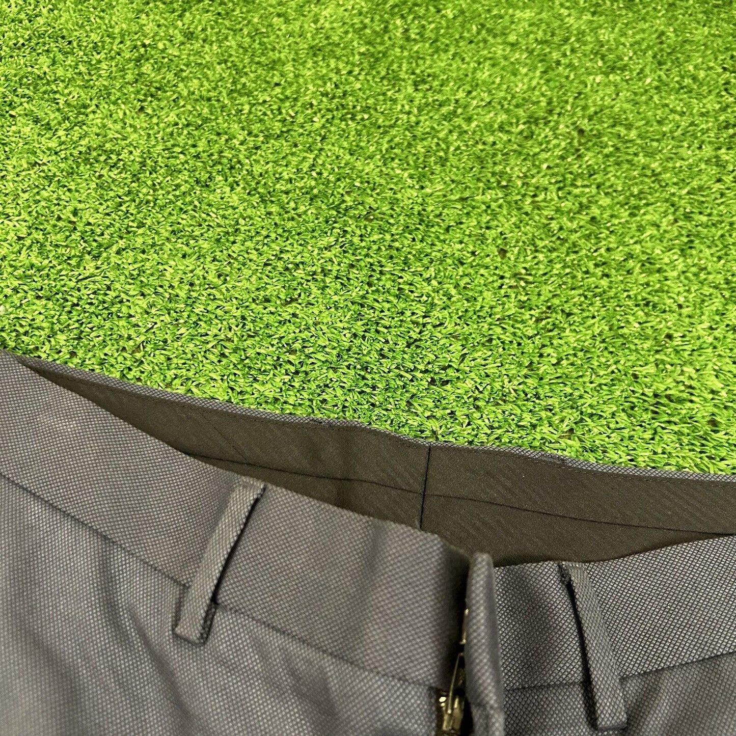 Express Dress Pants Mens 34x30" Blue Slim Fit Slacks Stretch Work Formal Comfort