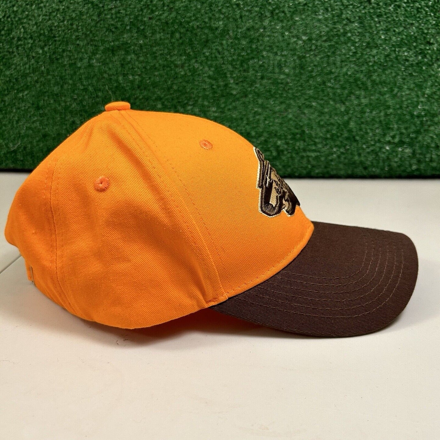 Minnesota Wild NHL Blaze Orange Hat Cap Strapback Pheasants Forever Hunting