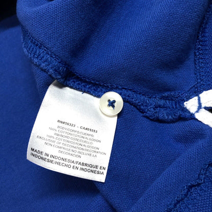 Nike Duke Blue Devils Polo Shirt Mens Medium Blue Short Sleeve Swoosh College