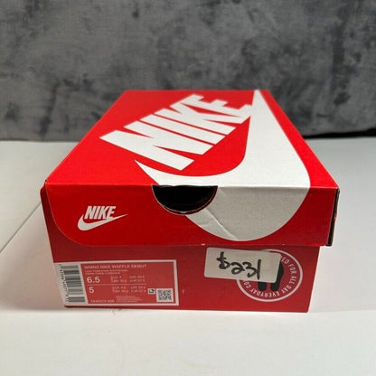 Nike Waffle Debut Sneakers Retro Style Blue Gray Running Athletic Womens 6.5