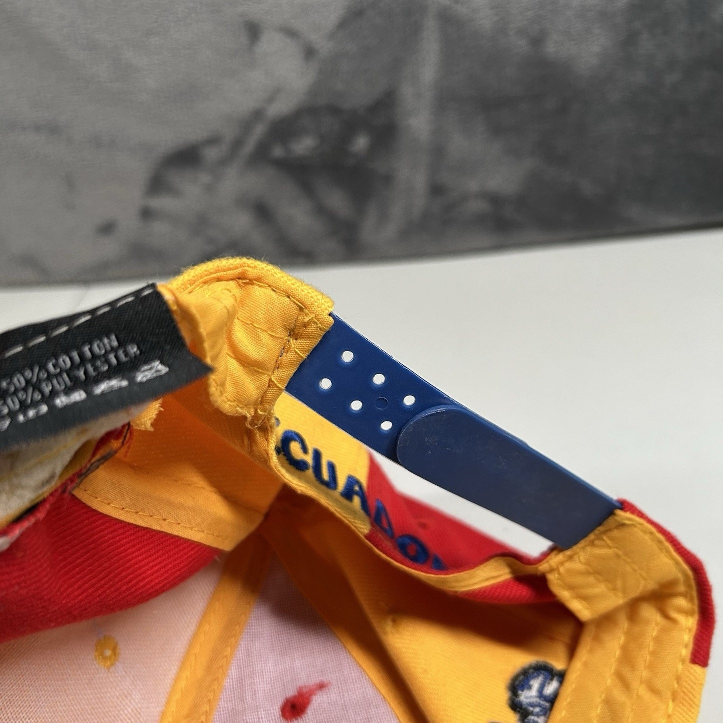 Ecuador Hat Cap Mens Snapback Red Yellow Blue Country Embroidered Adjustable