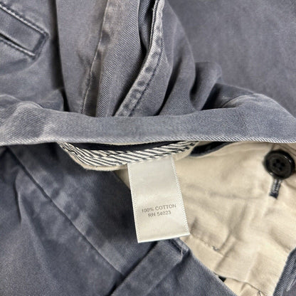 Banana Republic Emerson Chino Pants Mens 31x32" Blue Khaki Casual Work Canvas