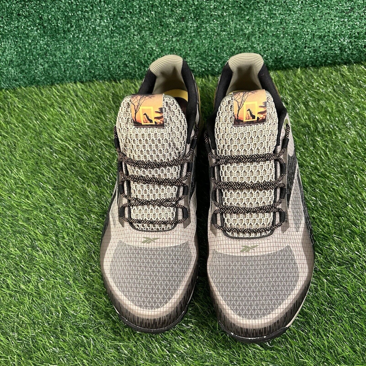 Reebok Nano X1 Mens 12 Brown Black Shoes Sneaker Athletic National Gegraphic