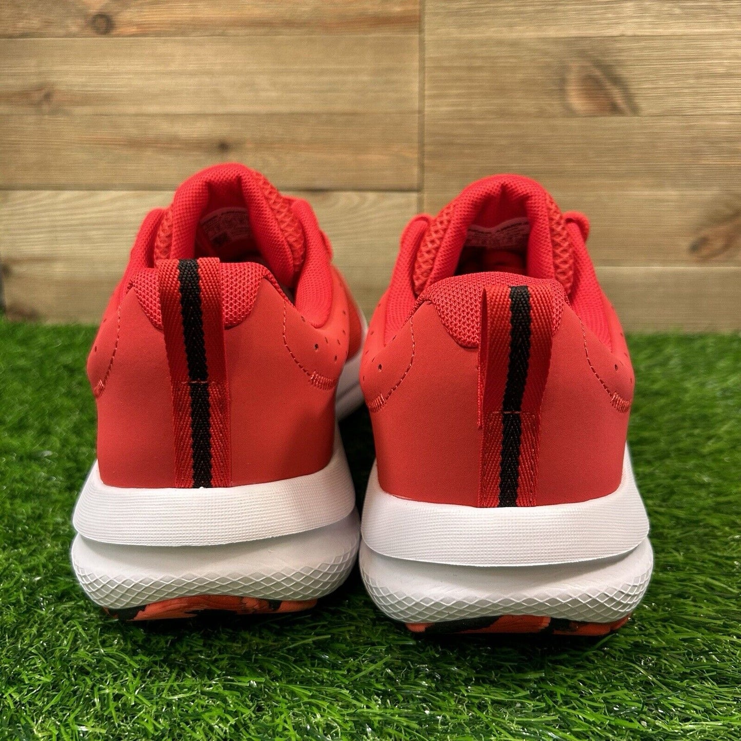 Under Armour Charged Assert 10 Mens Size 11 Red Shoes Sneaker Athletic NEW W/Box