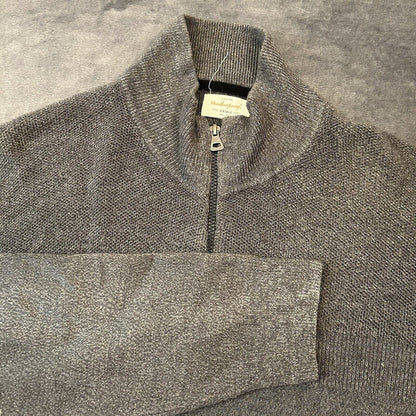 Weatherproof Vintage Sweater Mens Extra Large Gray Acrylic Pullover Sweatshirt