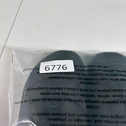 Crocs Classic Puff Mocs Black Slip On Casual Comfort Shoes Lined Womens 8 New