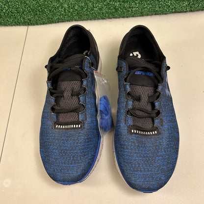 Under Armour Charged Bandit 3 Mens 9.5 Blue Black Shoes Sneakers Athletic NEW