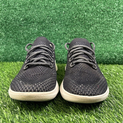 Allbirds Tree Dashers Women 10.5 Black Beige Shoes Sneaker Athletic Running