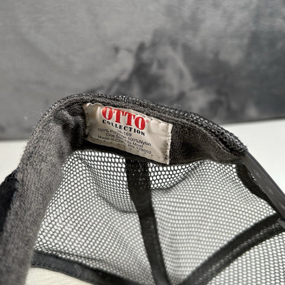 Vans Trucker Hat Cap Snapback Gray Black Foam Skater Y2K Otto Adjustable Mens