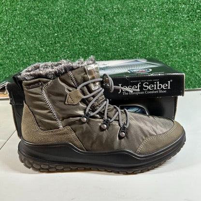 Romika Marla Waterproof Boots TopDry Tex Ankle Booties Green Womens 6.5 / 37 EU