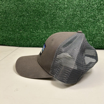 Patagonia Trucker Hat Cap Mens Snapback Gray Outdoor Meshback Adjustable Canvas