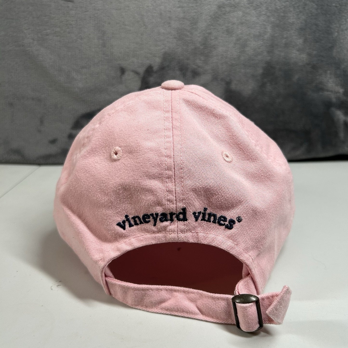 Vineyard Vines Baseball Hat Cap Womens Pink Blue Whale Preppy Outdoor Adjustable